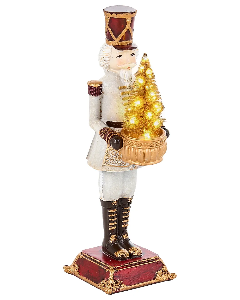 Set med 3 figuriner LED PELLOSNIEMI 32 cm Nötknäckare Flerfärgad_1175299