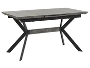 Extending Dining Table BENSON Light Grey 140/180 cm 80 cm_790578