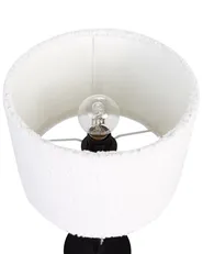Table Lamp VINAZCO Boucle White_906236