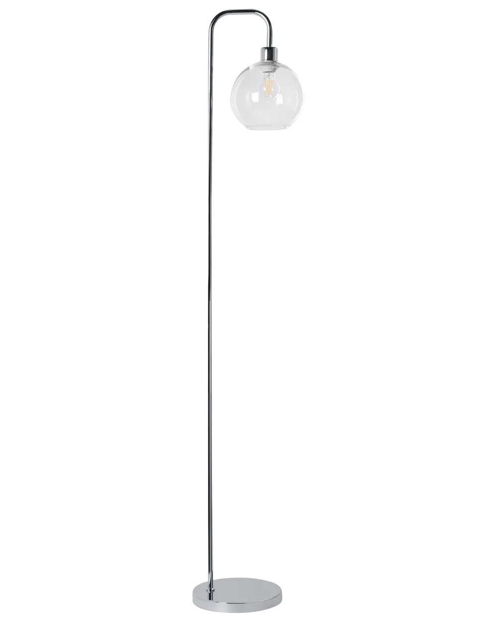 Floor Lamp OKAVANGO Metal Silver
