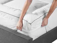 Polyester Mattress Topper MULHACEN 90 x 200 cm (EU Single)_834887