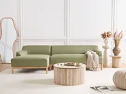 Hörnsoffa 3-sits SOSJO Olivgrön Högervänd_941054