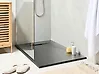 Duschkar AZZURRO 80 x 120 x 3 cm Svart