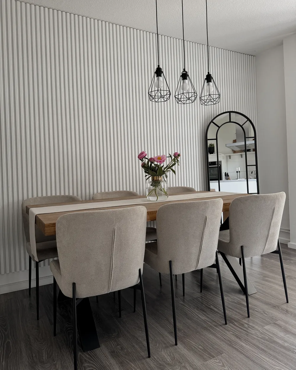 Set med 2 matstolar ADA Taupe_927496