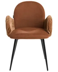 Ruokatuolisetti 2 kpl AMITY kangas Ruskea_1037330