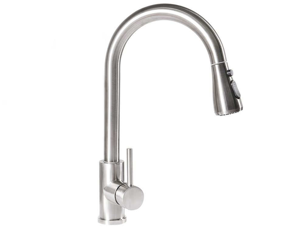 Kitchen Pull Out Tap PAIMUN Silver