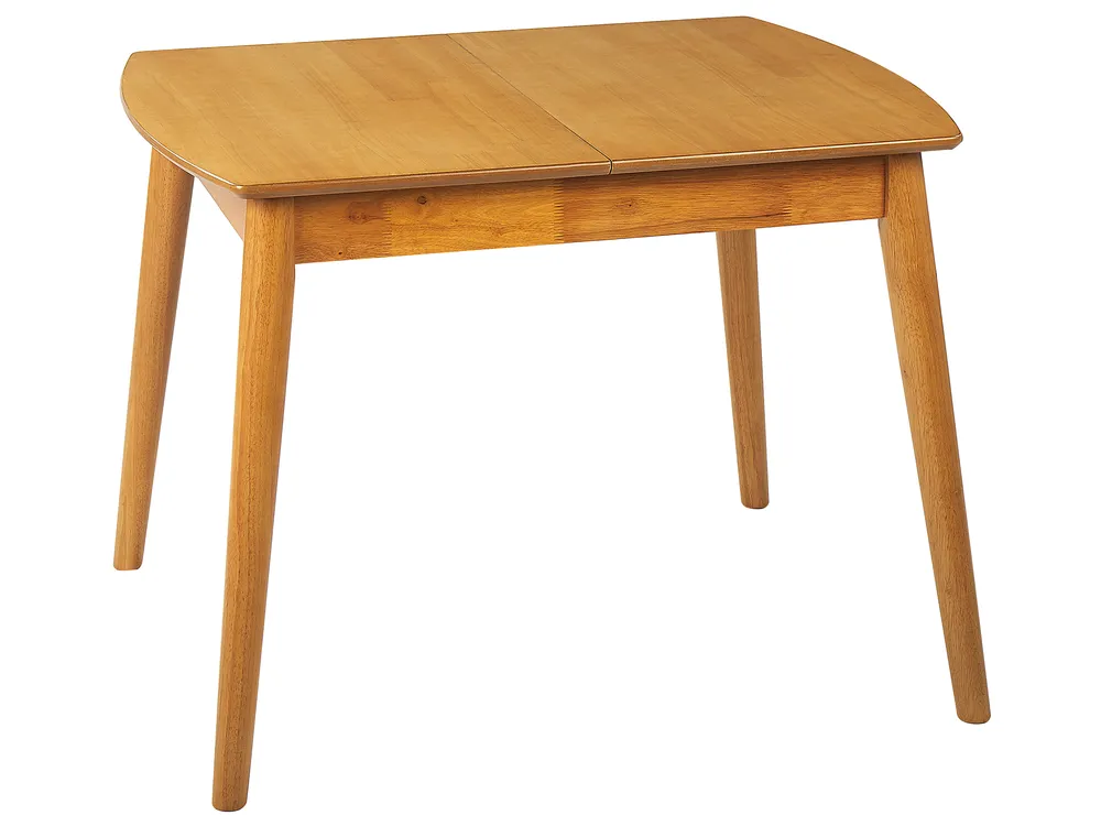 Extending Dining Table TOMS Light Brown 100/130 cm 80 cm_826948