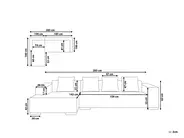 Corner Sofa 4 Seater LUNGO Corduroy Off-White Right Hand_898348