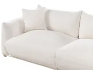 Sofa 3 Seater LUVOS Boucle Off-White_970349
