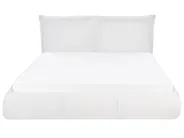 Bed Boucle VINAY 160 x 200 cm (EU King Size) White_945821