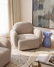 Armchair JULE Boucle Beige_1125894
