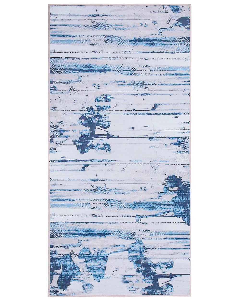 Rug BURDUR Blue 80 x 150 cm