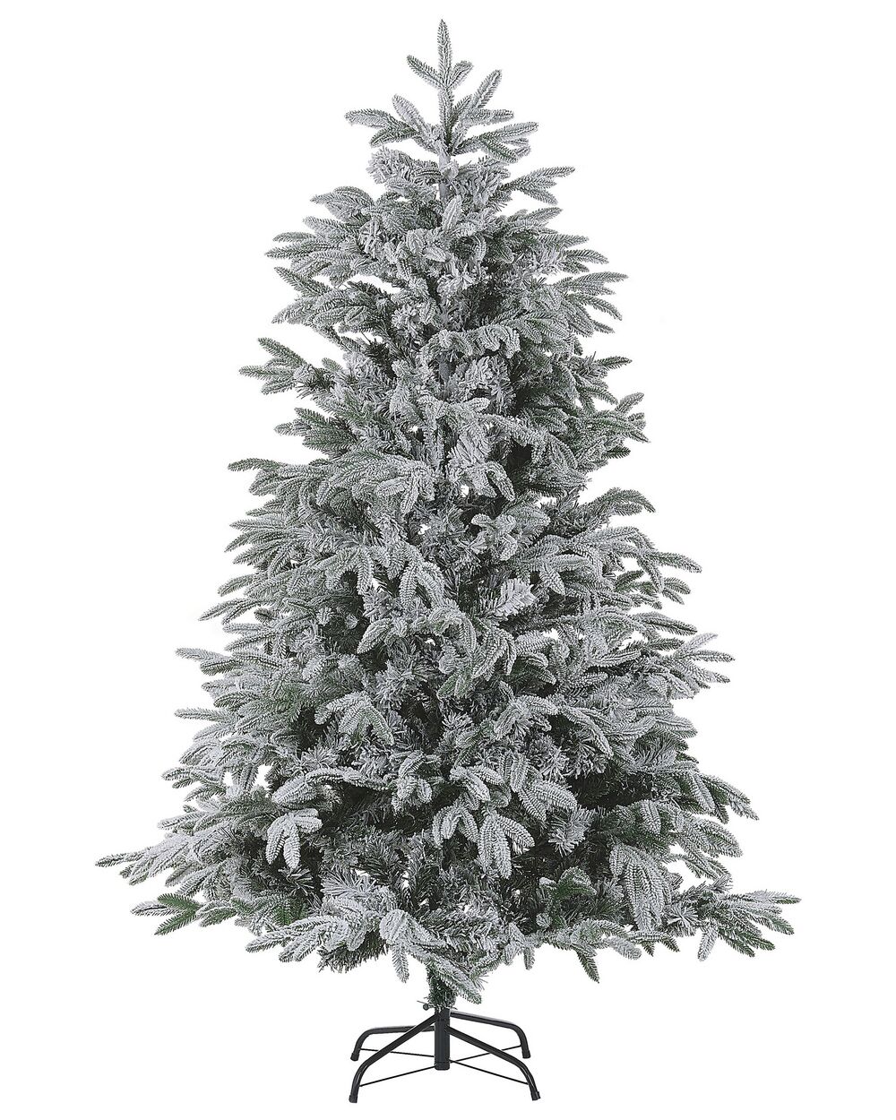 Joulukuusi luminen BASSIE 210 cm Valkoinen