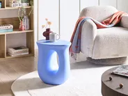 Side Table IDRO 42 cm 28 cm Blue_1043439