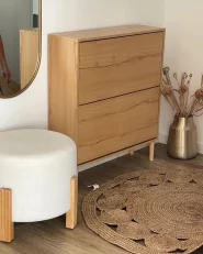 Matto AHLAT Beige ø 120 cm Juutti_1022441
