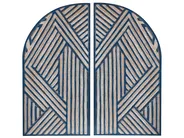 Wall Decor OGAN 80 cm Black_850485