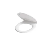 Toilet Seat PAPURI Soft Close Duroplast White_1016496