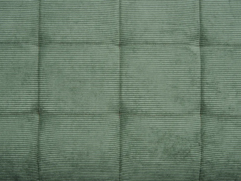 Sofa Bed 3 Seater VEHKOO Fabric Dark Green_914644