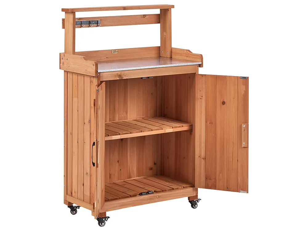 Istutuspöytä ALTOLIA 70 cm 119 cm Havupuu Ruskea_1032127