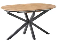 Extending Dining Table MACQUARIE Brown 140/180 cm 90 cm_1029227