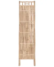 3-Panel Garden Privacy Screen CEFALU Folding Light Brown_1047668