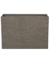 Plant Pot EDESSA 80 cm Dark Brown