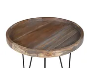 Side Table BONDISS Wood Dark Brown_737427
