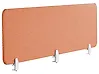 Työpöydän väliseinä WALLY 180 x 40 cm Vaalea punainen