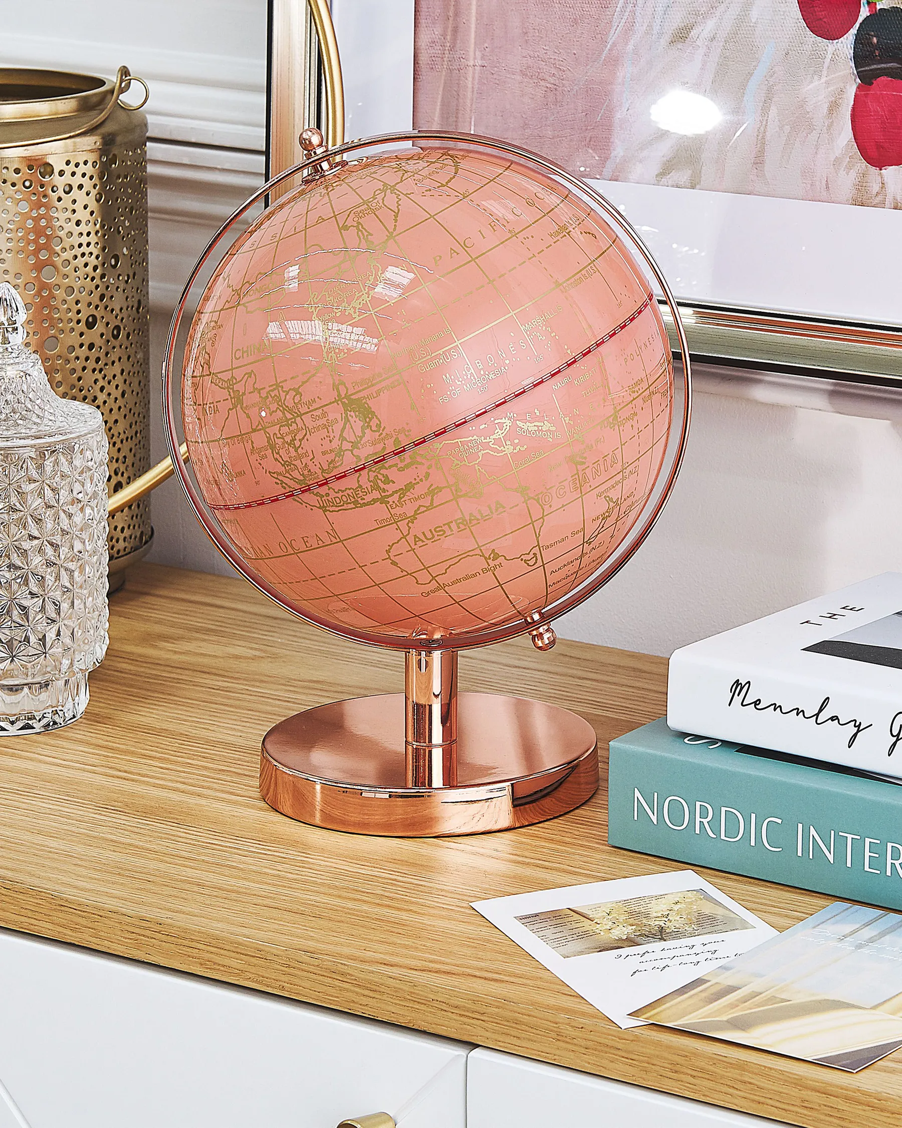 Globe CABOT 28 cm Pink_785586