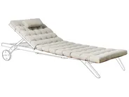 Pute til solseng CESANA PREMIUM 192 x 56 cm Gråbrun_988063