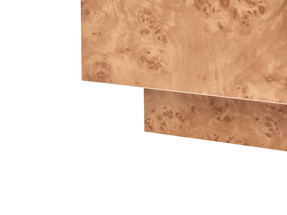 6 Drawer Chest WOODEND Burl Effect_1102443