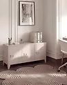 Säilytysyksikkö CARDIFF Metalli Beige