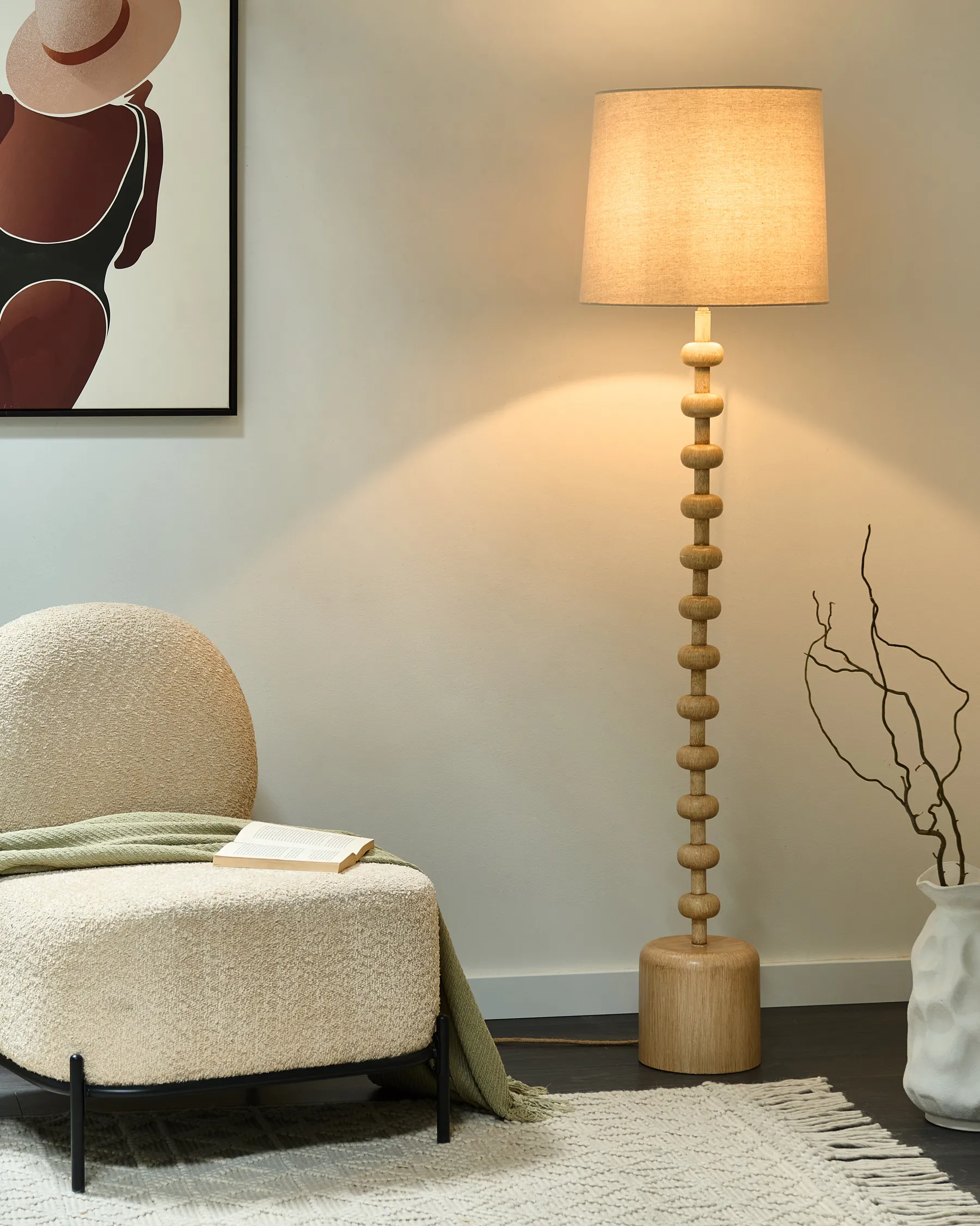 Lattiavalaisin KRIOS Metalli Vaaleanruskea_996947