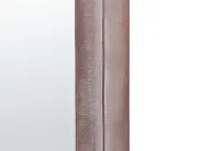 Wall Mirror CULAN 60 cm 160 cm Velvet Pink_891933