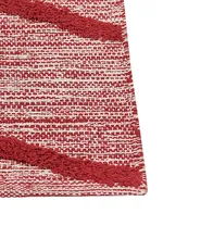 Rug SIVAS Red 80 x 150 cm Cotton_839711