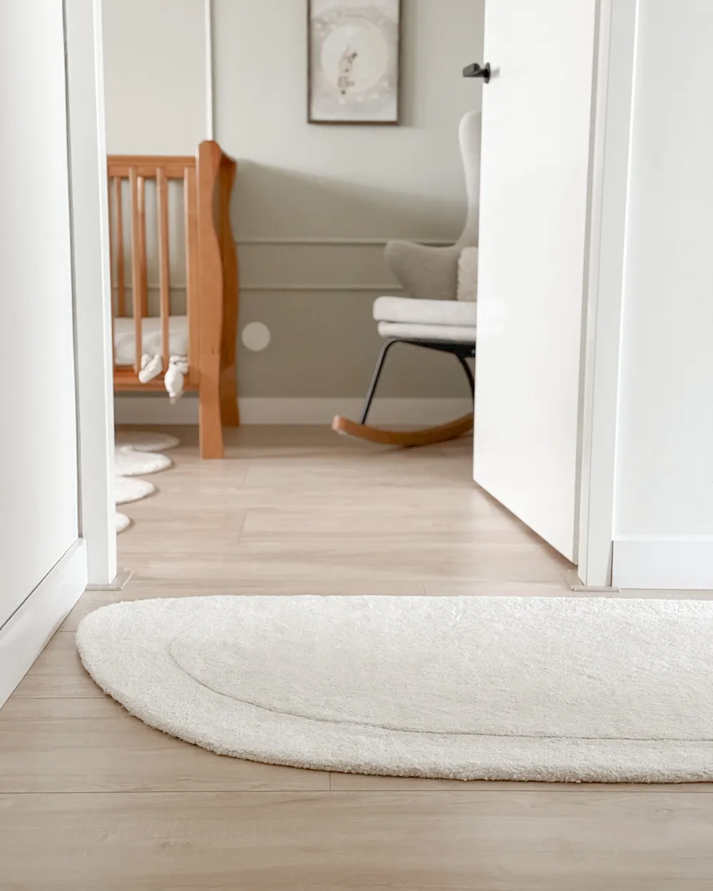 Matto BERANI Vaaleanbeige 80 x 250 cm Viskoosi_973074