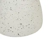 Sidobord CAFFI 50 cm 50 cm Terrazzoeffekt Off-White_873761