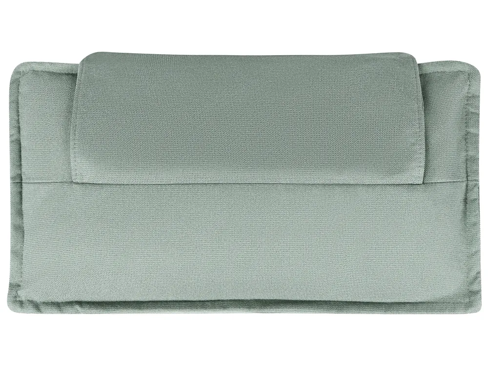 Modular Corner Sofa 5 Seater TIBRO Fabric Light Green Right Hand_1057826