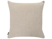 Set of 2 Outdoor Cushions CARYOTA Solid 45 x 45 cm Beige_1125153