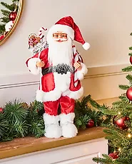 Christmas Decoration ORMSAVATNET 45 cm Santa Claus Red_1184921