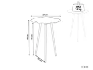 Side Table PUDUR Metal Gold_853861