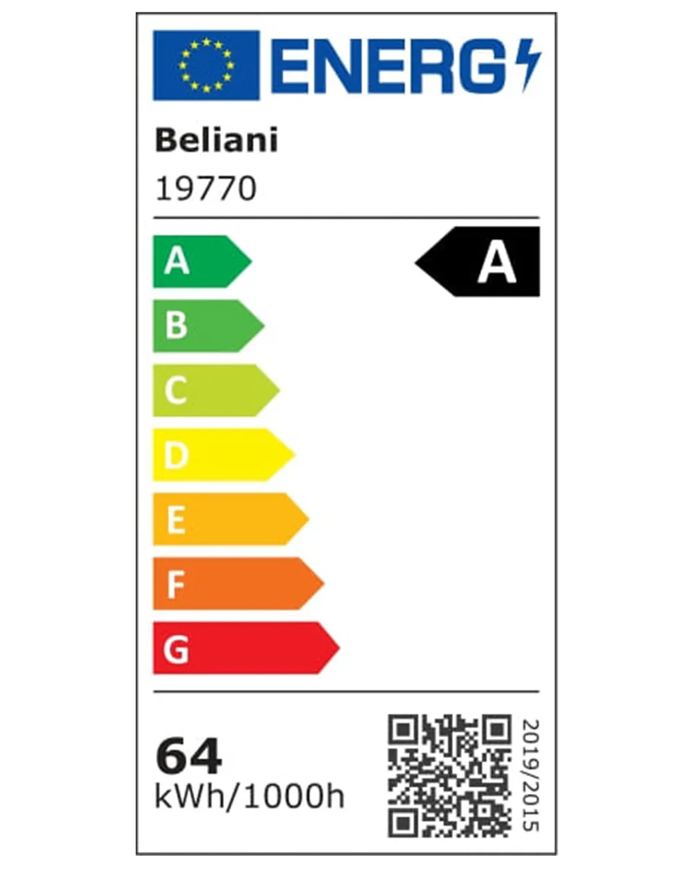 LED-riippuvalaisin ATREK metalli Musta_816385