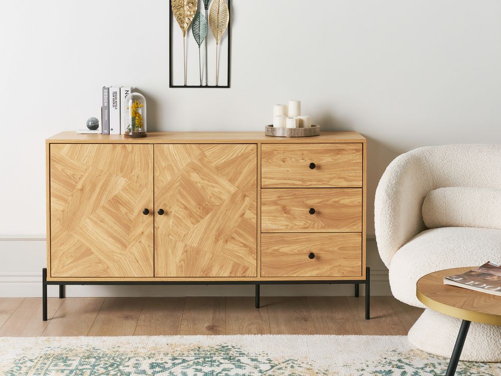 2 Door Sideboard ARIZONA Brown