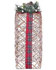 Set med 3 juldekorationer LED KAUSALA 65/55/45 cm Julklappar Brun_1179611