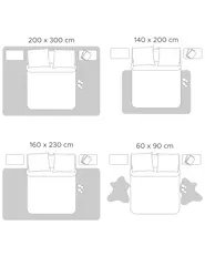 Matto ANKARAE Beige ø 200 cm Villa_1144272