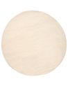 Teppe VASCO Off white ø 140 cm Ull