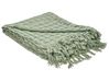 Bedspread BERE Cotton 220 x 240 cm Green