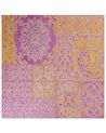 Rug AVANOS Pink 200 x 200 cm Wool