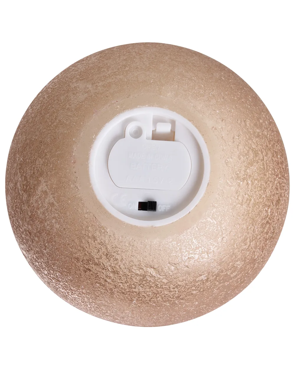 Set med 3 LED-ljus AMBROSIA 11 cm Guld_1015892