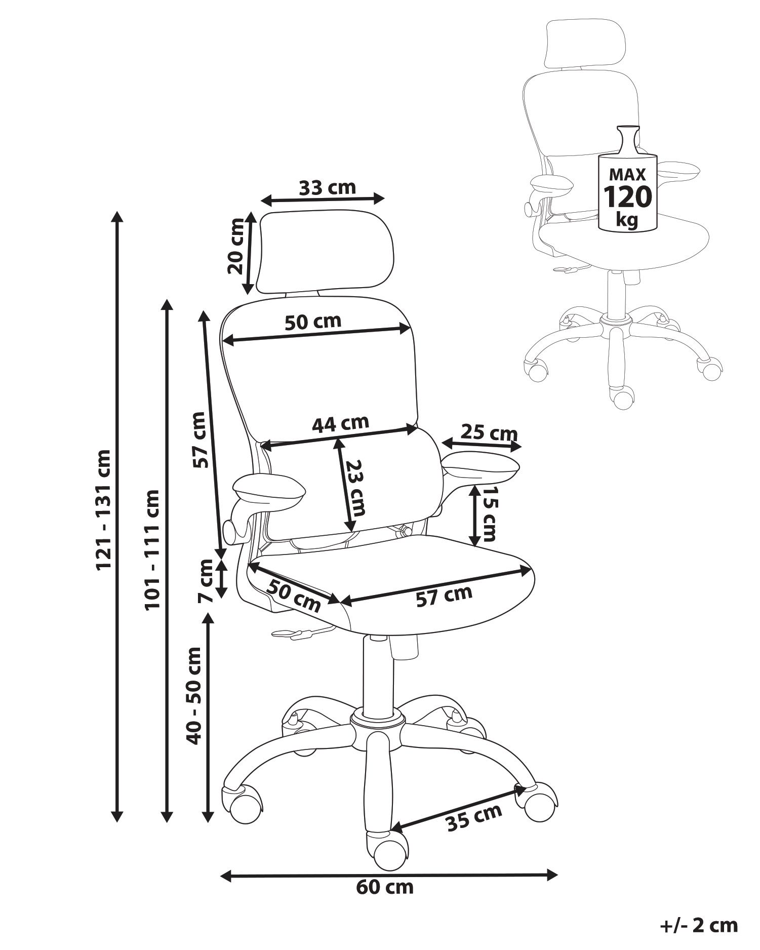 Desk Chair SOLIS Blue_1054096